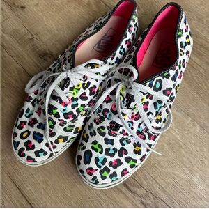 Vans Multicolor Leopard Print Women's Shoes